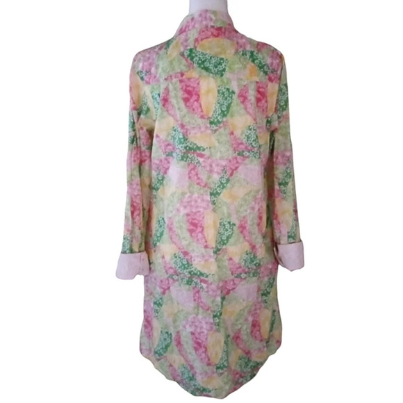 Lilly Pulitzer Long Sleeve Eliot Wing Ding of a Patch Dress Size Small Pockets - Picture 3 of 15